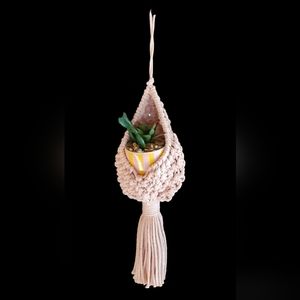 ✨️Black Friday Sale!✨️Boho Plant Hanger-Handmade Macrame Air Plant Hanger Pod